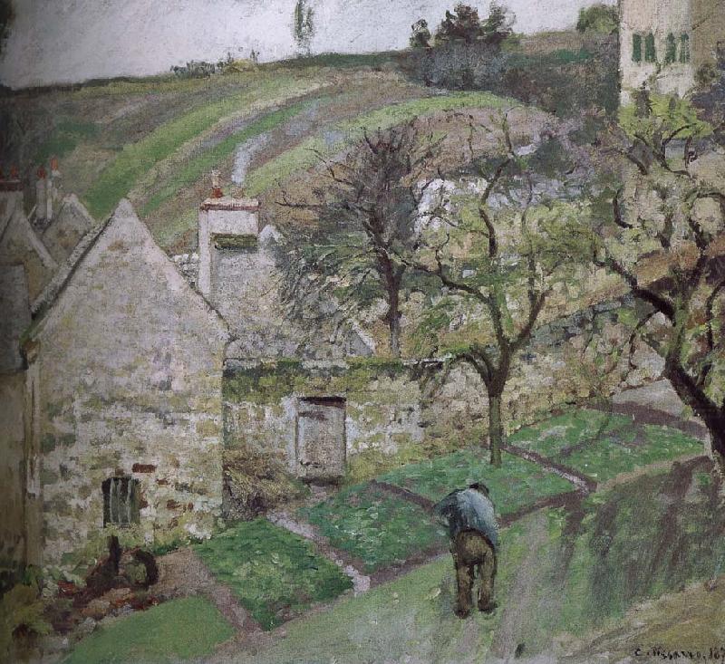 Loose multi-tile this Ahe rice Tash foot, Camille Pissarro